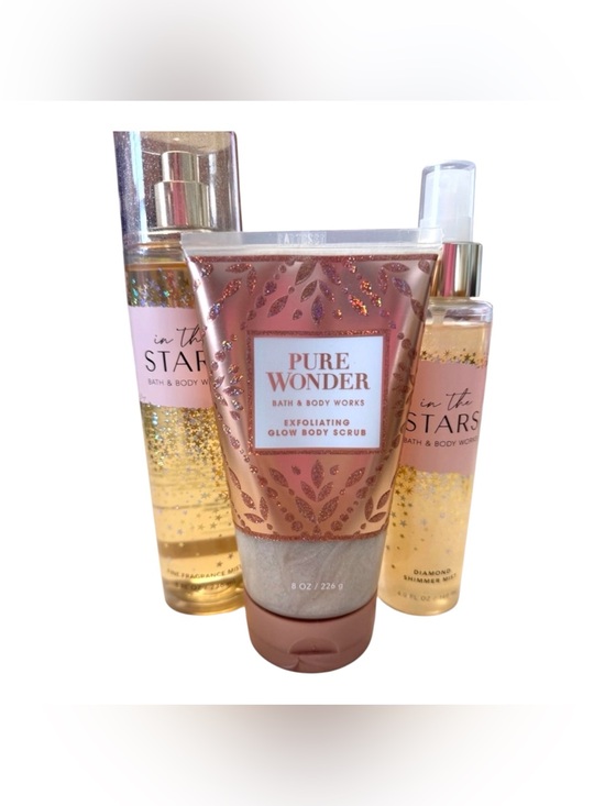 Bath & Body Works Other - Bath & Body Works Pure Wonder Exfoliating Glow Body Scrub - rose gold